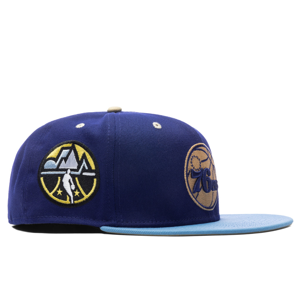 New Era Men's NBA 5950 Basic Fitted - Philadelphia 76Ers
