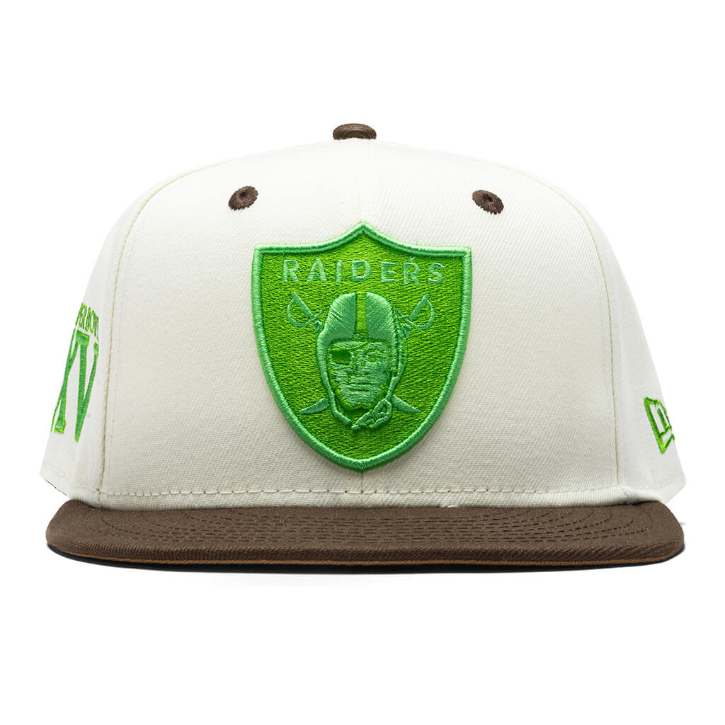 New Era - Feature x New Era Bamboo 59FIFTY Fitted - Las Vegas Raiders, Brown / 7 | Feature