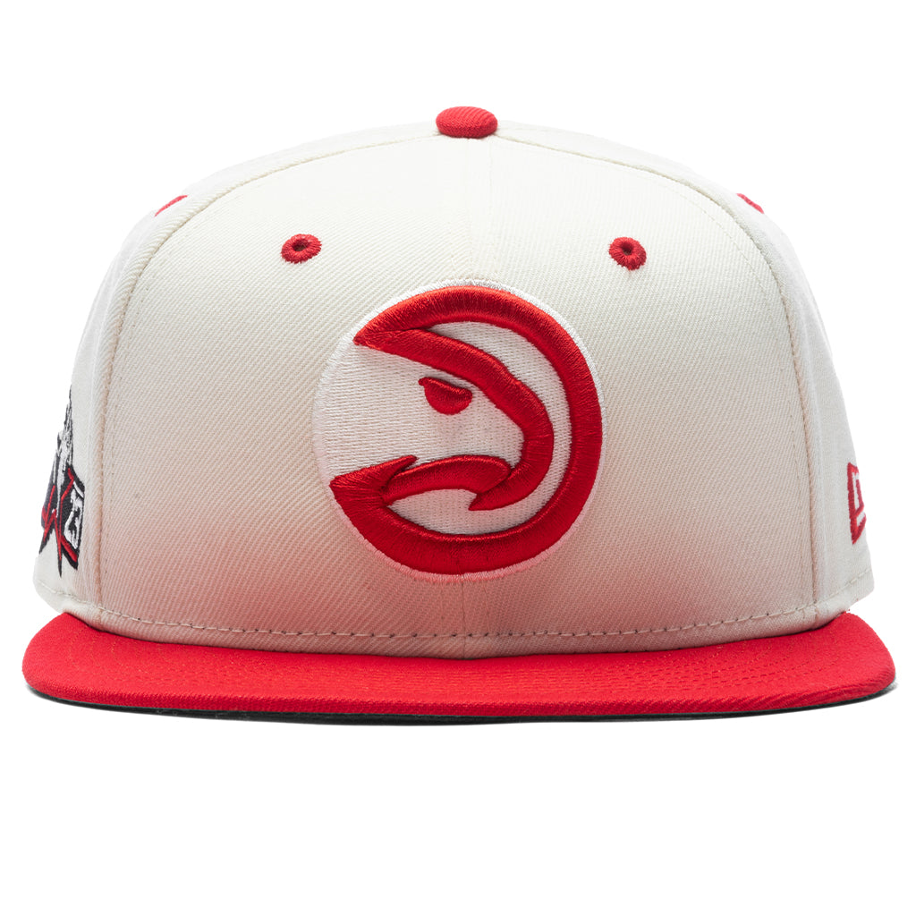 New Era Atlanta Hawks Red 9Fifty Adjustable Hat