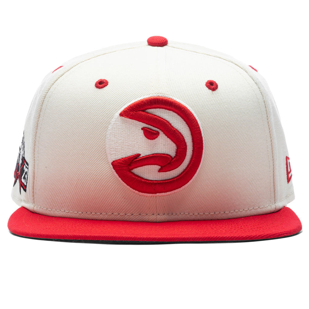 New Era NBA White Logo Man 9FIFTY Snapback - Hawks Shop