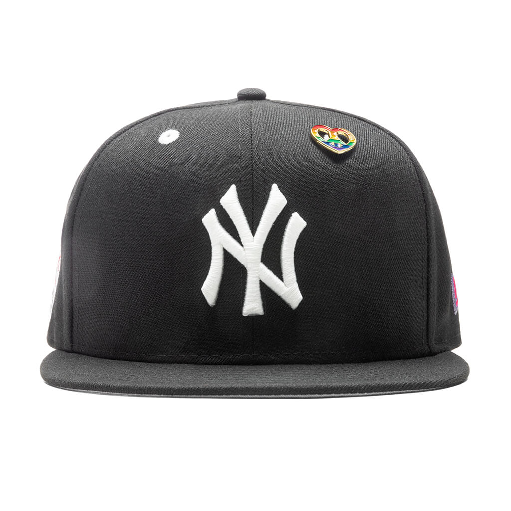 New Era 59FIFTY Fitted New York Mets 40th Anniversary Side Patch 8 / Black Royal / Grey