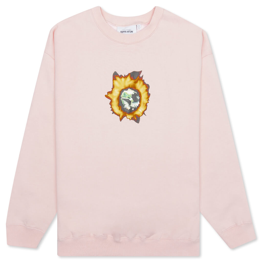 Angel Burn Crewneck - Light Pink