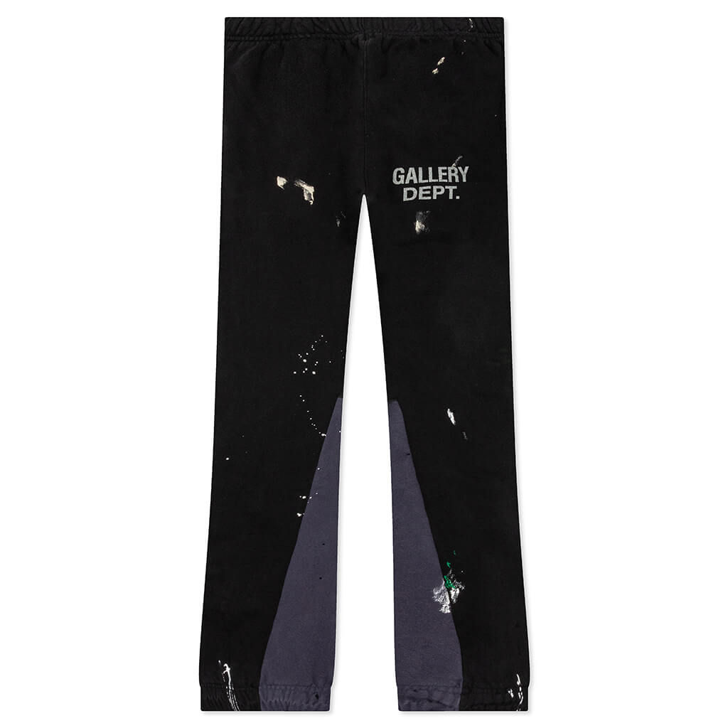 Buy Gallery Dept. Logo Flare Sweatpants 'Washed Black' - DL F 2105P WASH