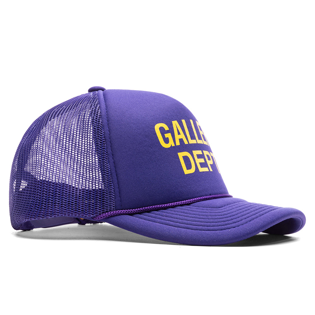 Rebel 1 Trucker O/S / Purple and White