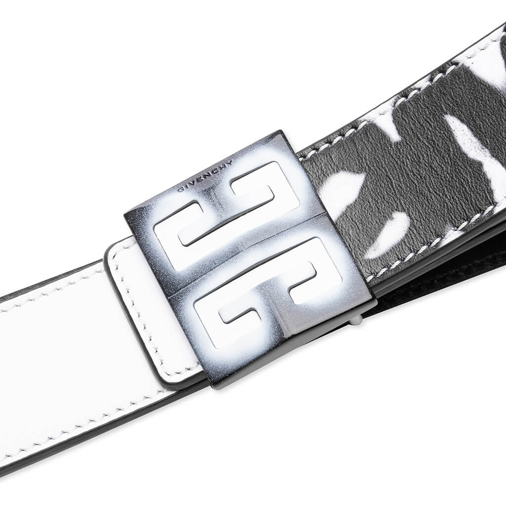 Givenchy 4g Reversible Belt Givenchy 4G Reversible Leather Belt