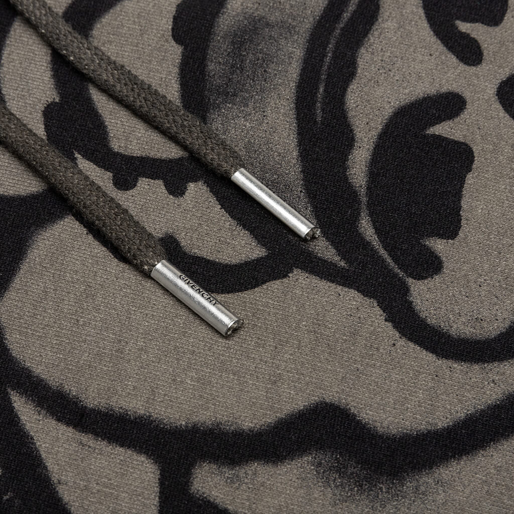 All Over Family Oversized Hoodie Khaki – Feature