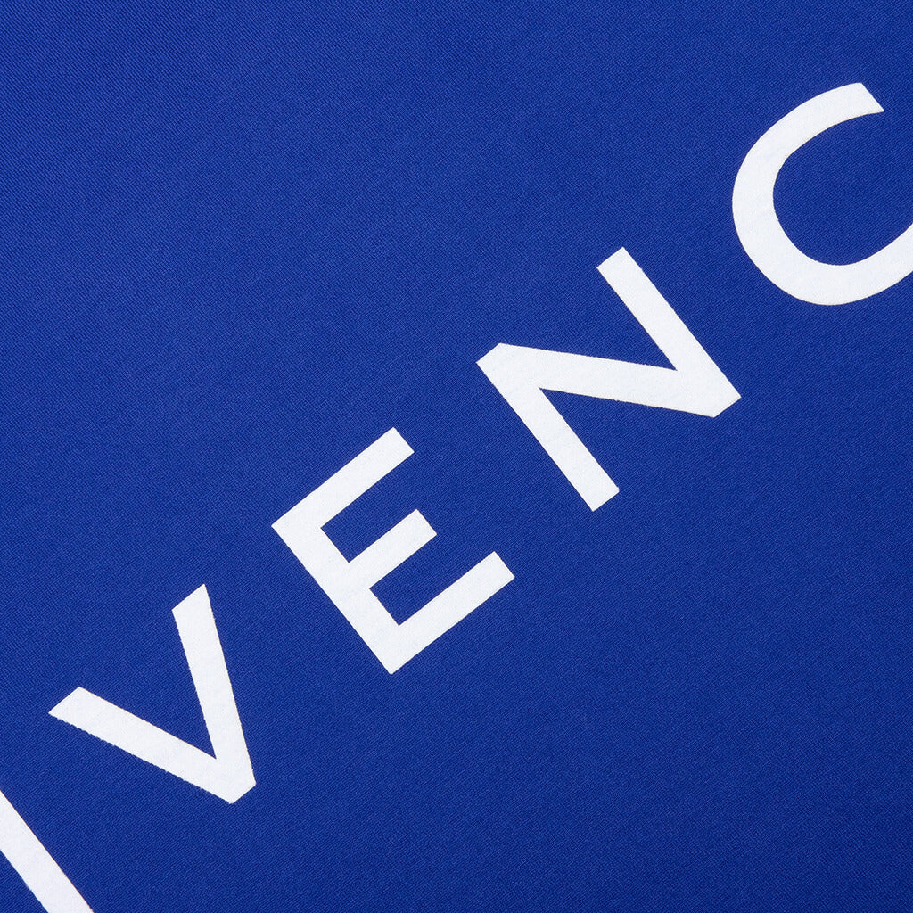 Givenchy Classic Fit Bonded T-Shirt Ocean Blue Men's - US