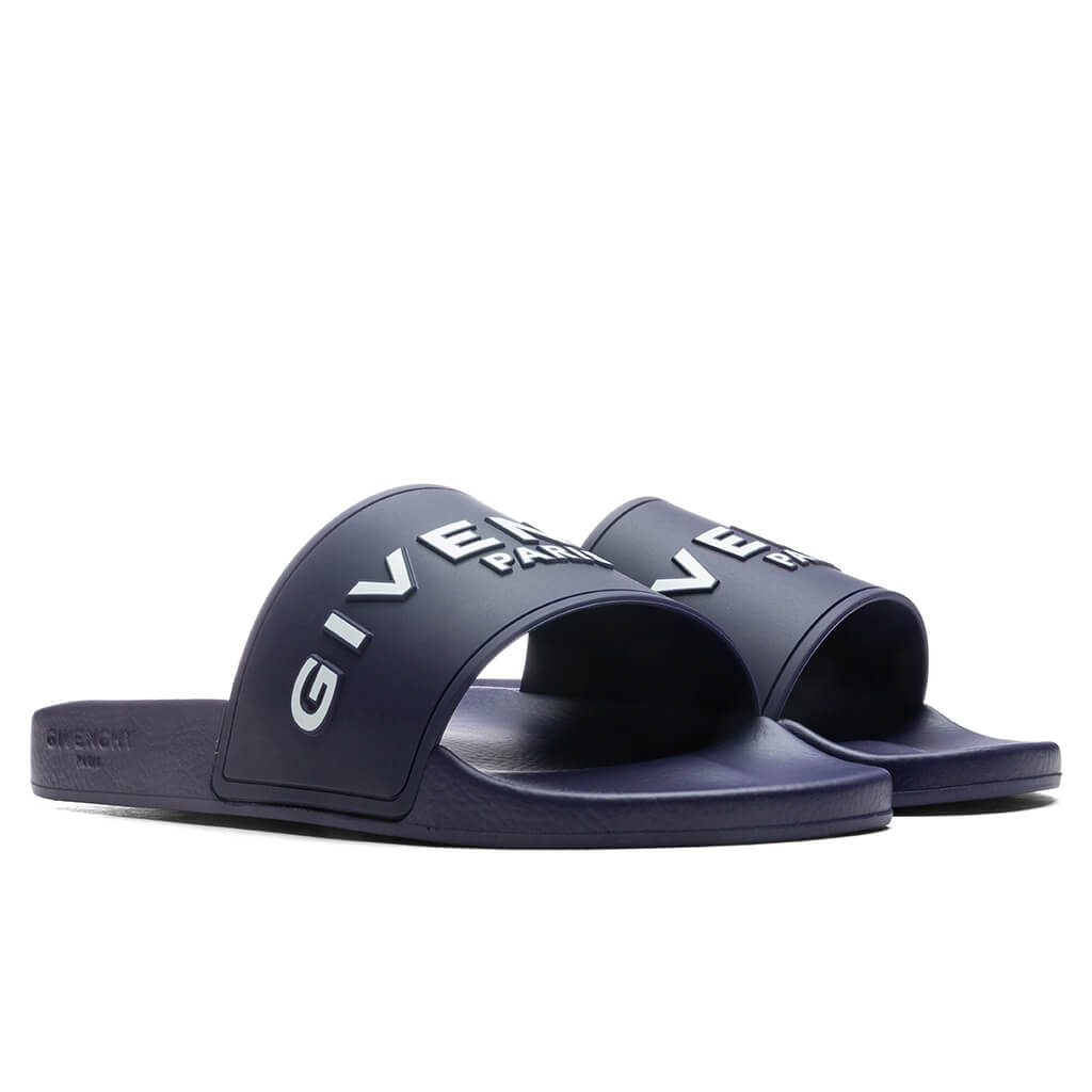 Flat Sandals Givenchy Ladies Sliders Givenchy 4G Monogram Flat
