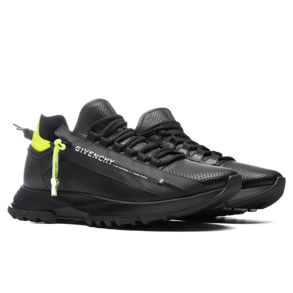 Spectre Runner Low With Zip Black/Yellow – Feature