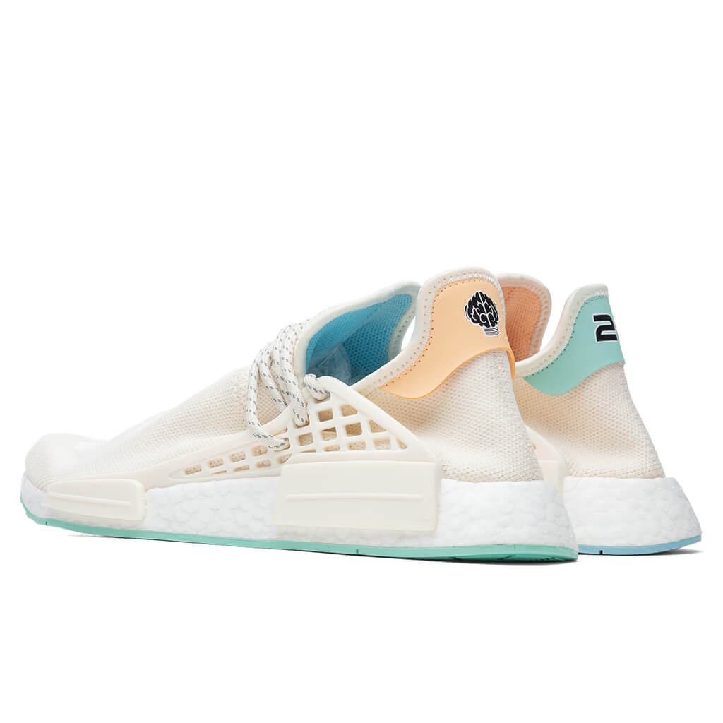 White and Orange Shoes