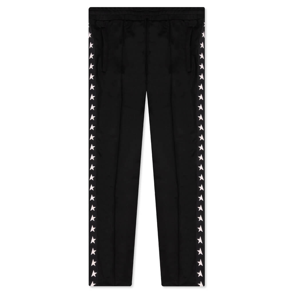 Star Jogging Pants Black/White Feature