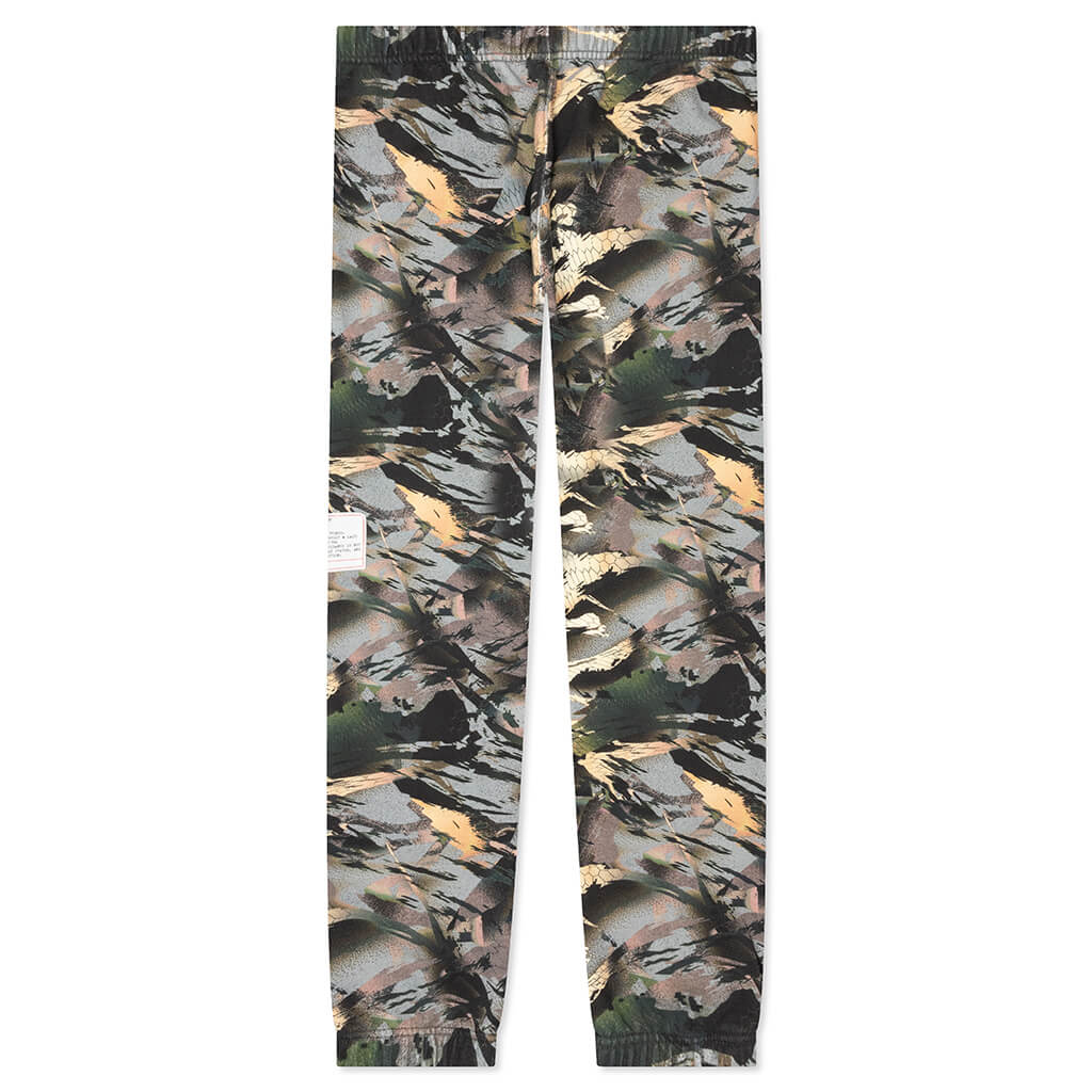 Plain Sweatpants Camo CTNMB - Camouflage Green – Feature