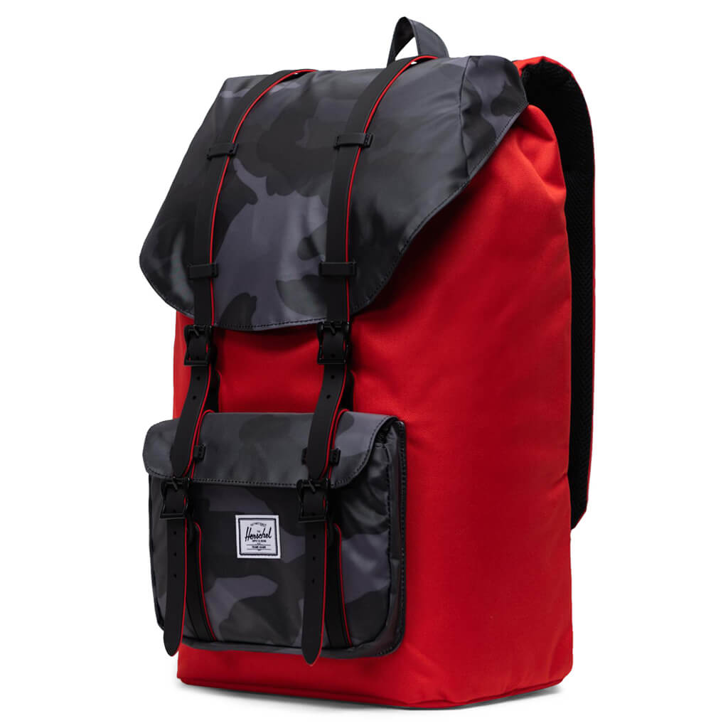 black and red herschel backpack Little America Backpack
