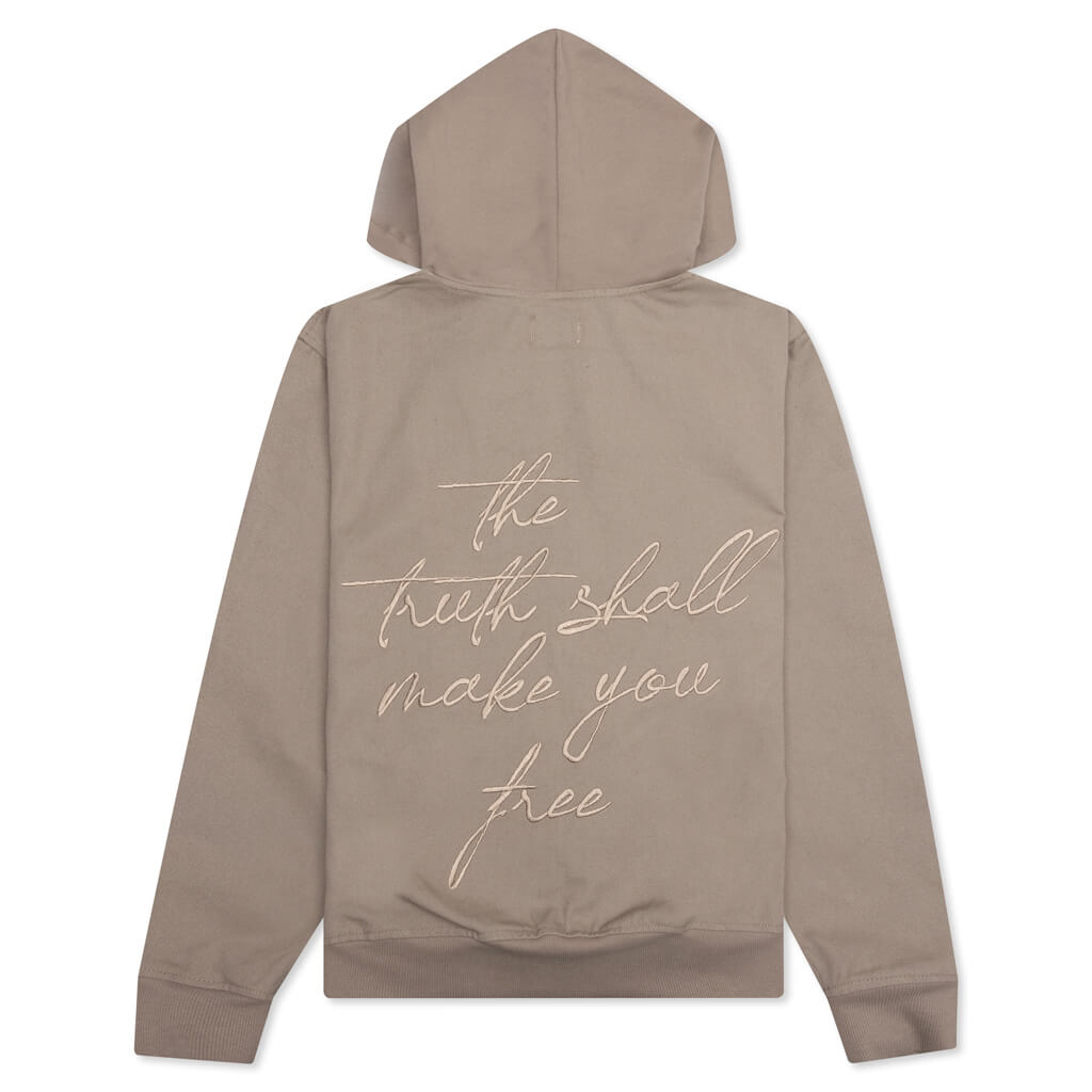 TRUTH HONOR LOYALTY CROP TSHIRT