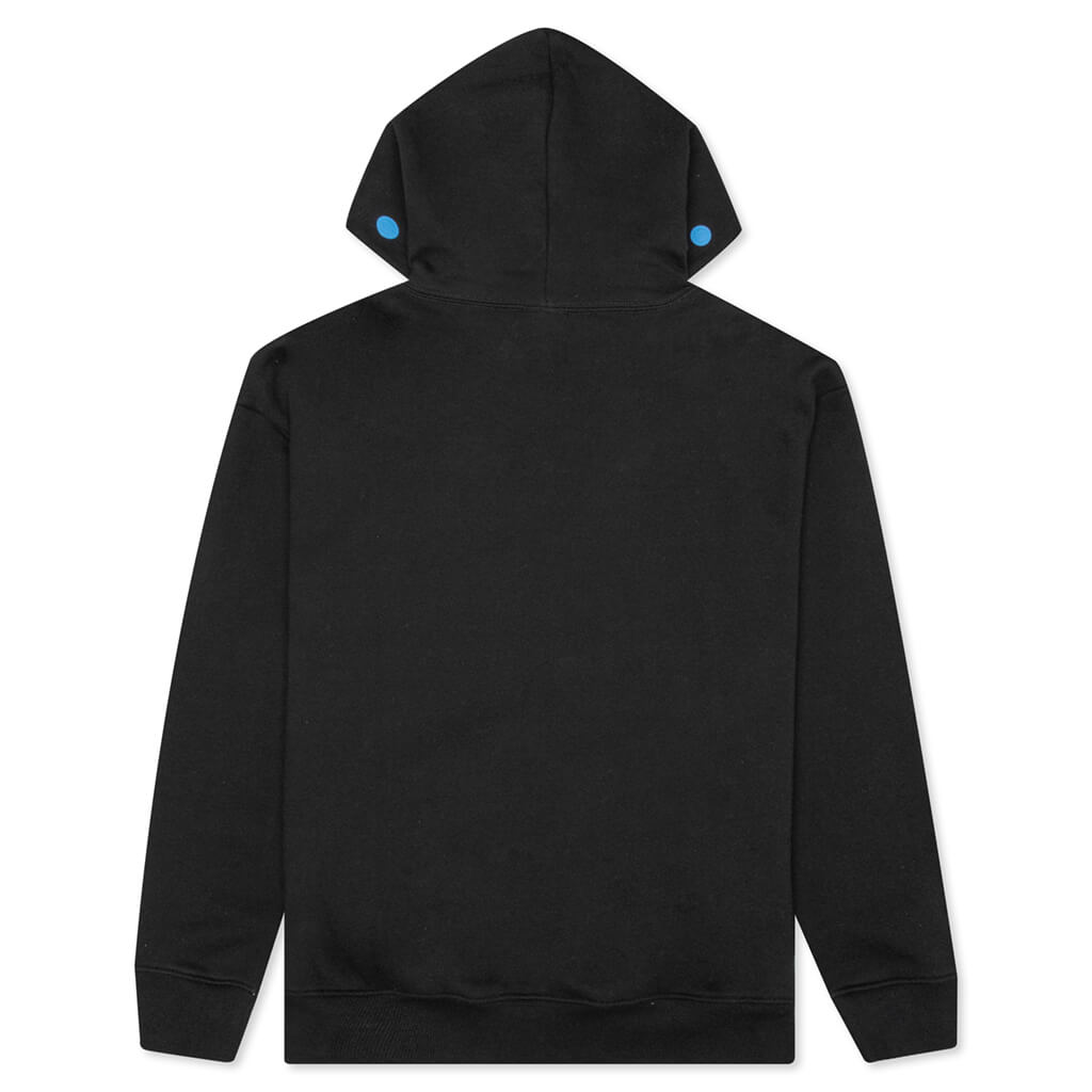 Overlap Hoodie Black Feature