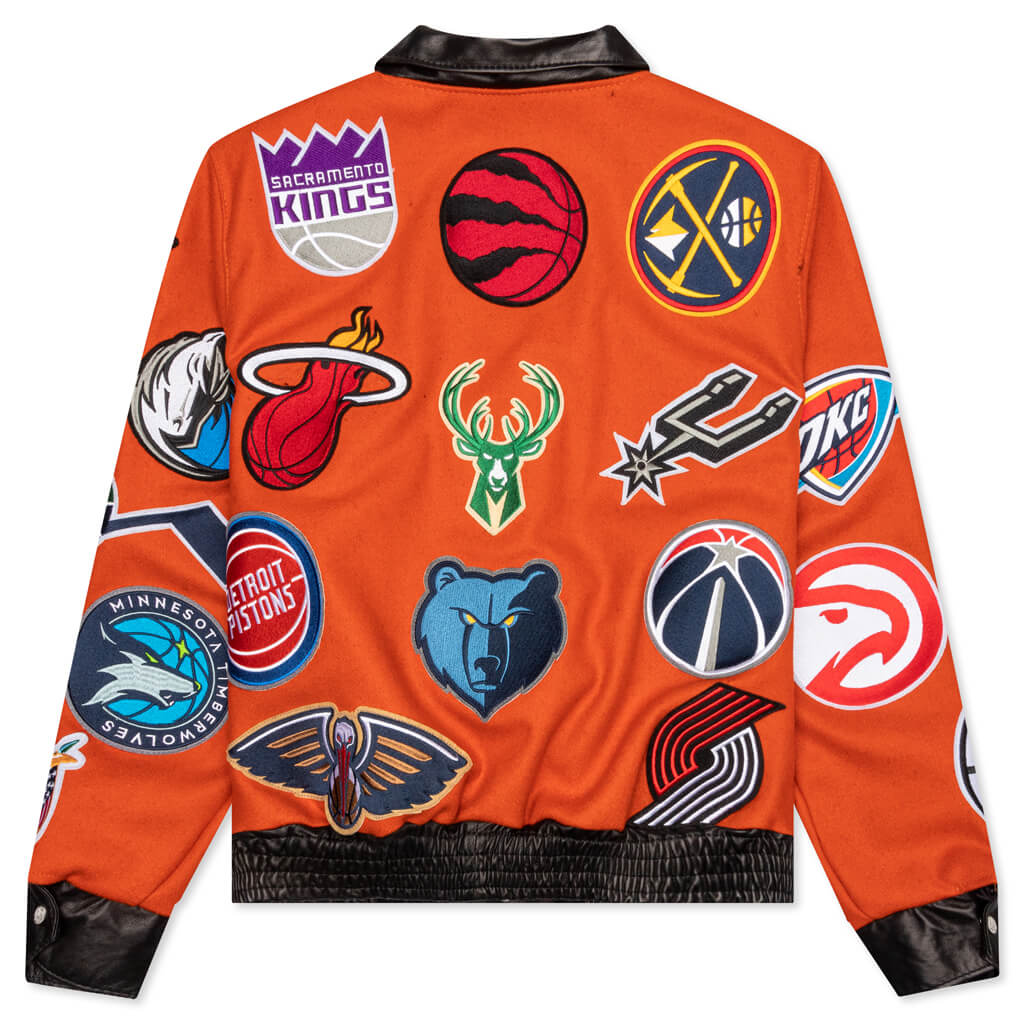 NBA Denver Nuggets Jeff Hamilton Leather Jacket - Maker of Jacket