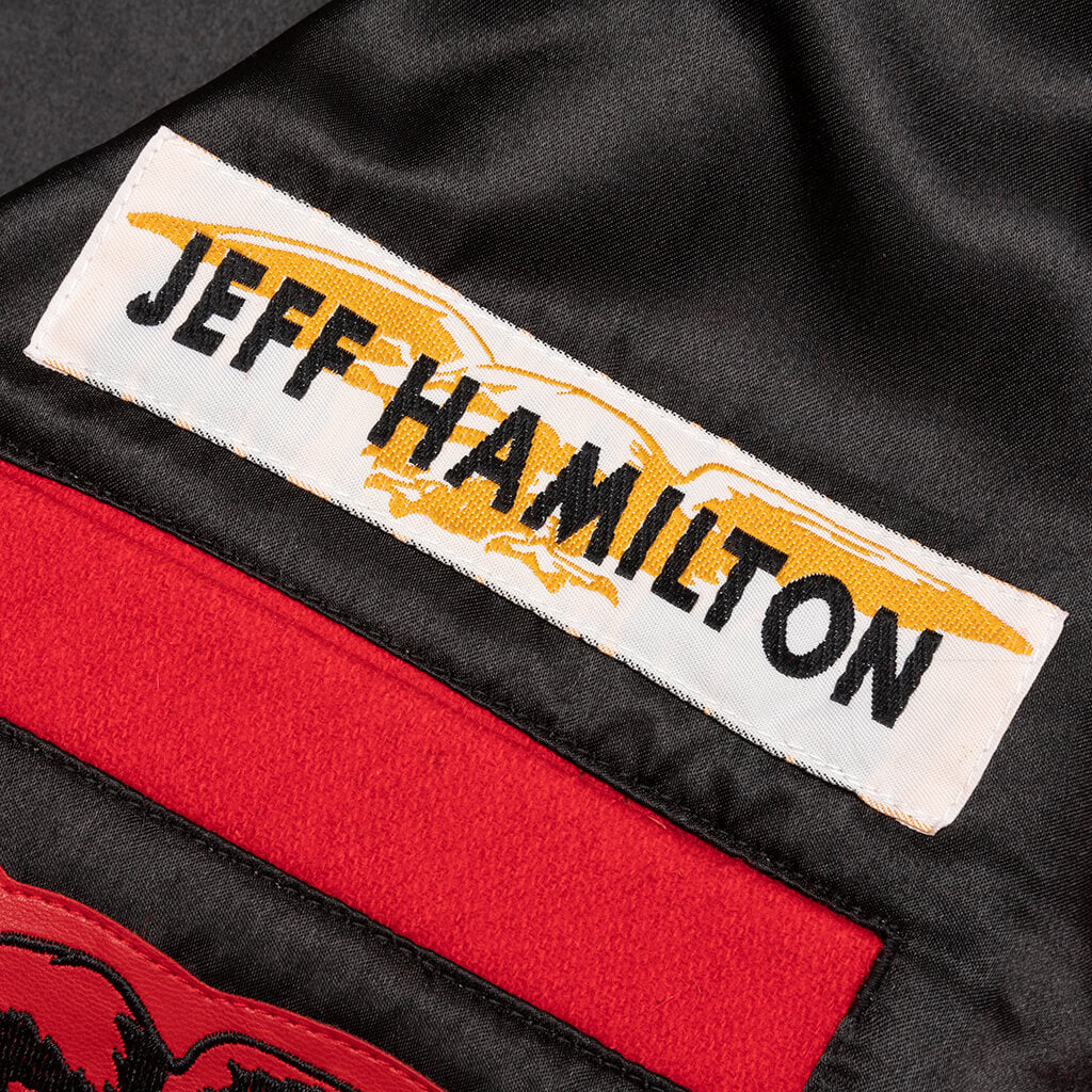 JH MONOGRAM WOOL & LEATHER JACKET – Jeff Hamilton Shop