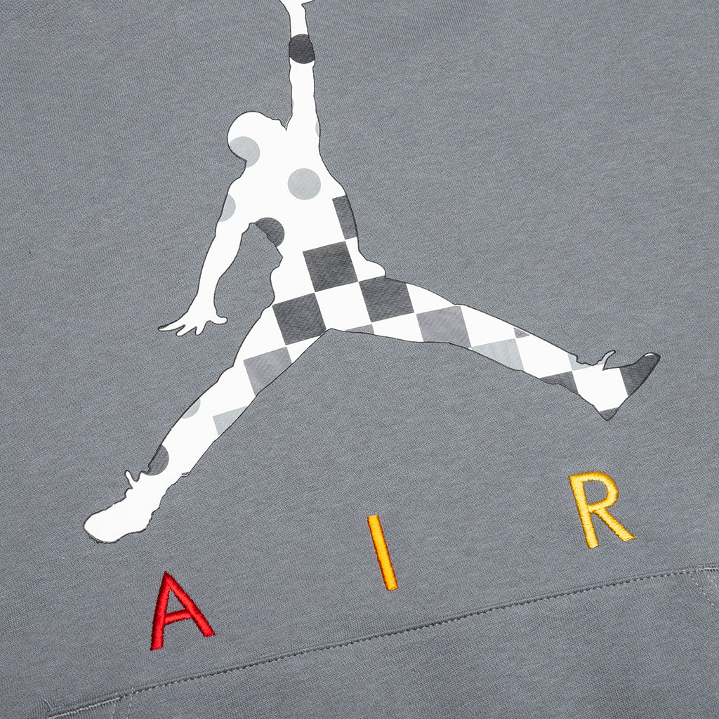 AJ3 Graphic Fleece Hoodie - Smoke Grey â Feature