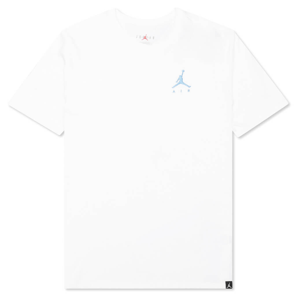 Jumpman Air Jordan T-Shirt White/University Blue White SM