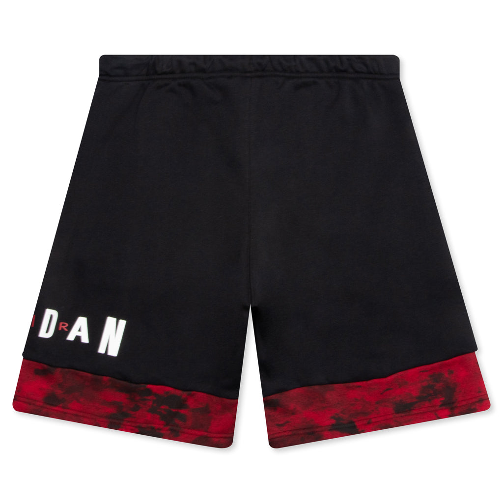 Legacy AJ6 Graphic Fleece Shorts - Black/Gym Red – Feature