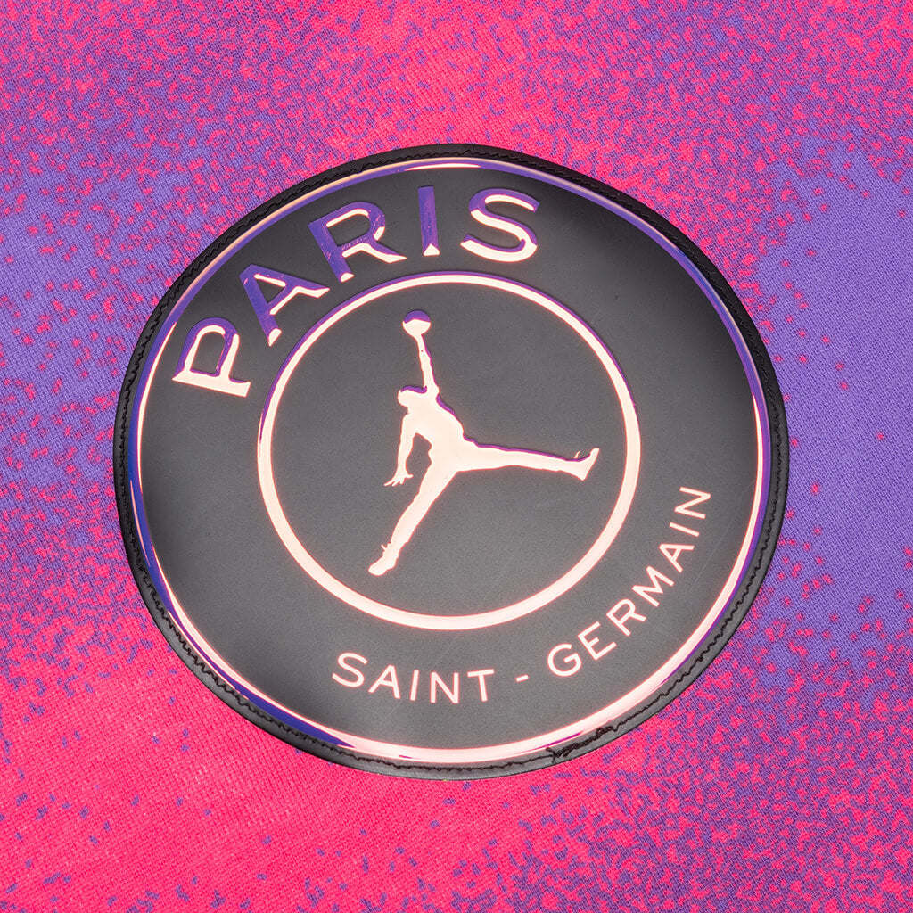 Paris Saint Germain Football Strike Jordan x PSG - Hyper Pink/Psychic Purple/Black