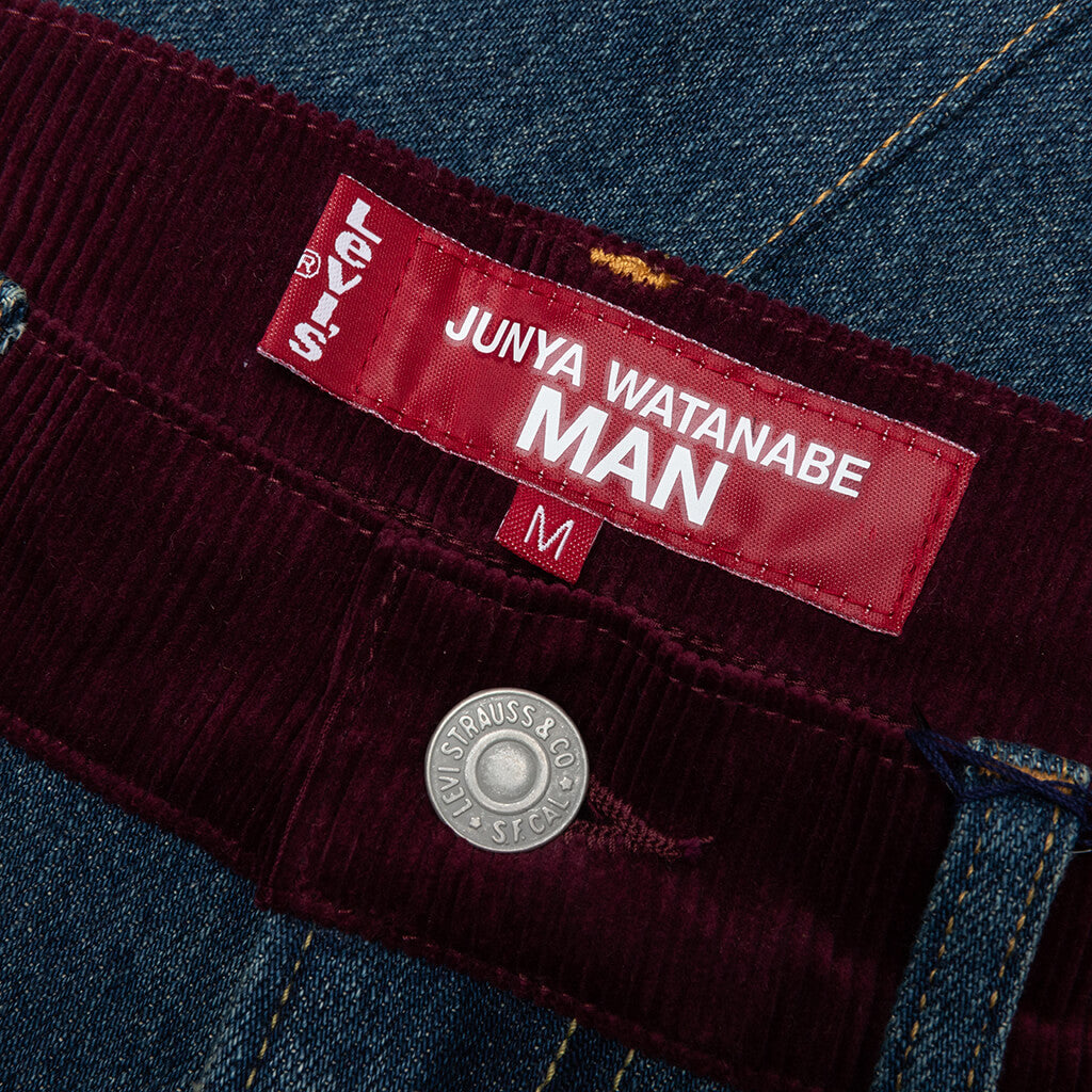 JUNYA WATANABE MAN X LEVI’S MULTI ＸＬ Junya Watanabe MAN x Levis Pants - Indigo/Multi – Feature