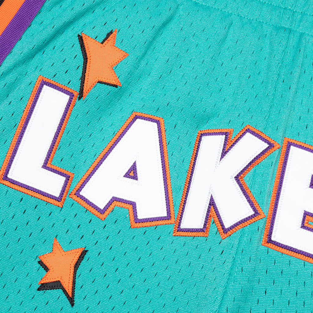 NBA Rookie Shorts Los Angeles Lakers 1995 - Teal