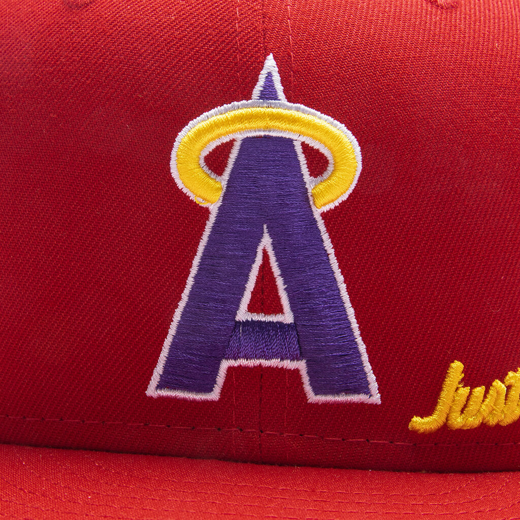 Los Angeles Angels Of Anaheim MLB In Classic Style With Paisley In