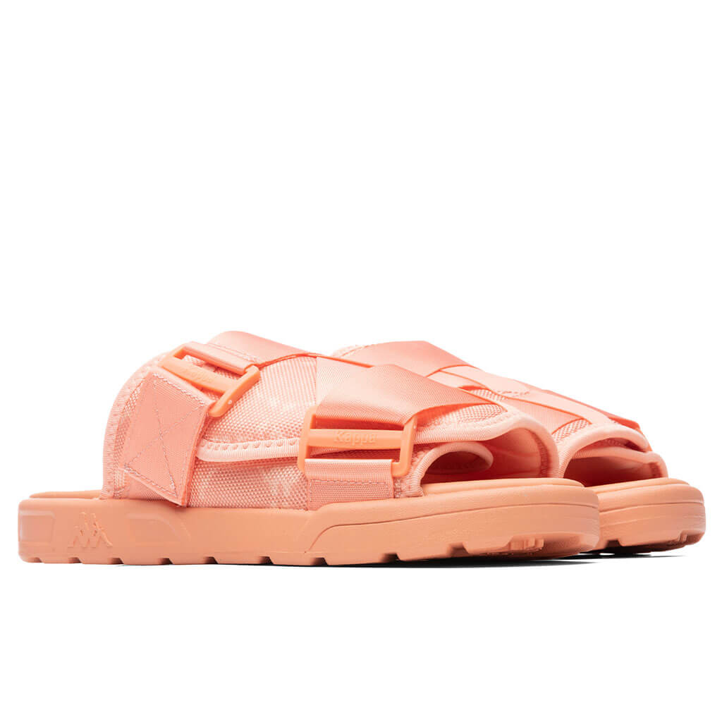 222 Banda Mitel Sandals Pink Blush/White – Feature