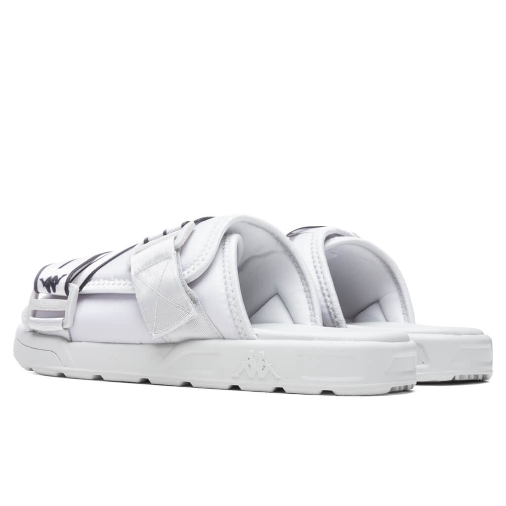 Authentic JPN Mitel Sandals Light Grey/White – Feature