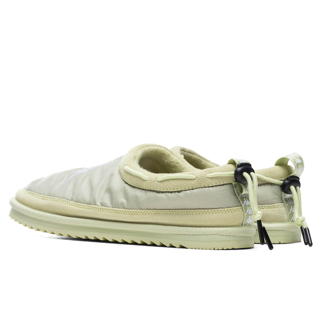 Authentic Mule 3 Slipper - Green Sage/White