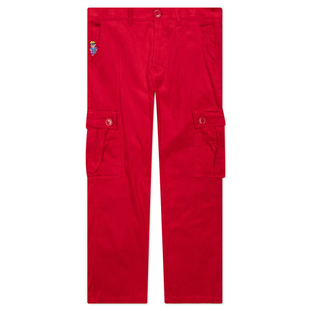 Cord Pant - Red – Feature