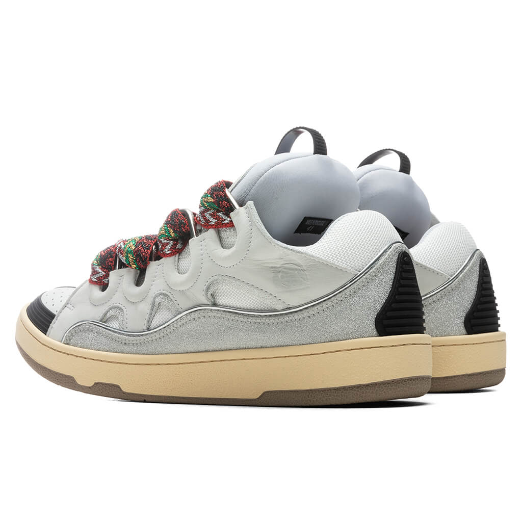 靴 LANVIN SNEAKERS CURB / WHT 41size 靴 LANVIN SNEAKERS CURB / WHT 41size Leather Curb Sneakers