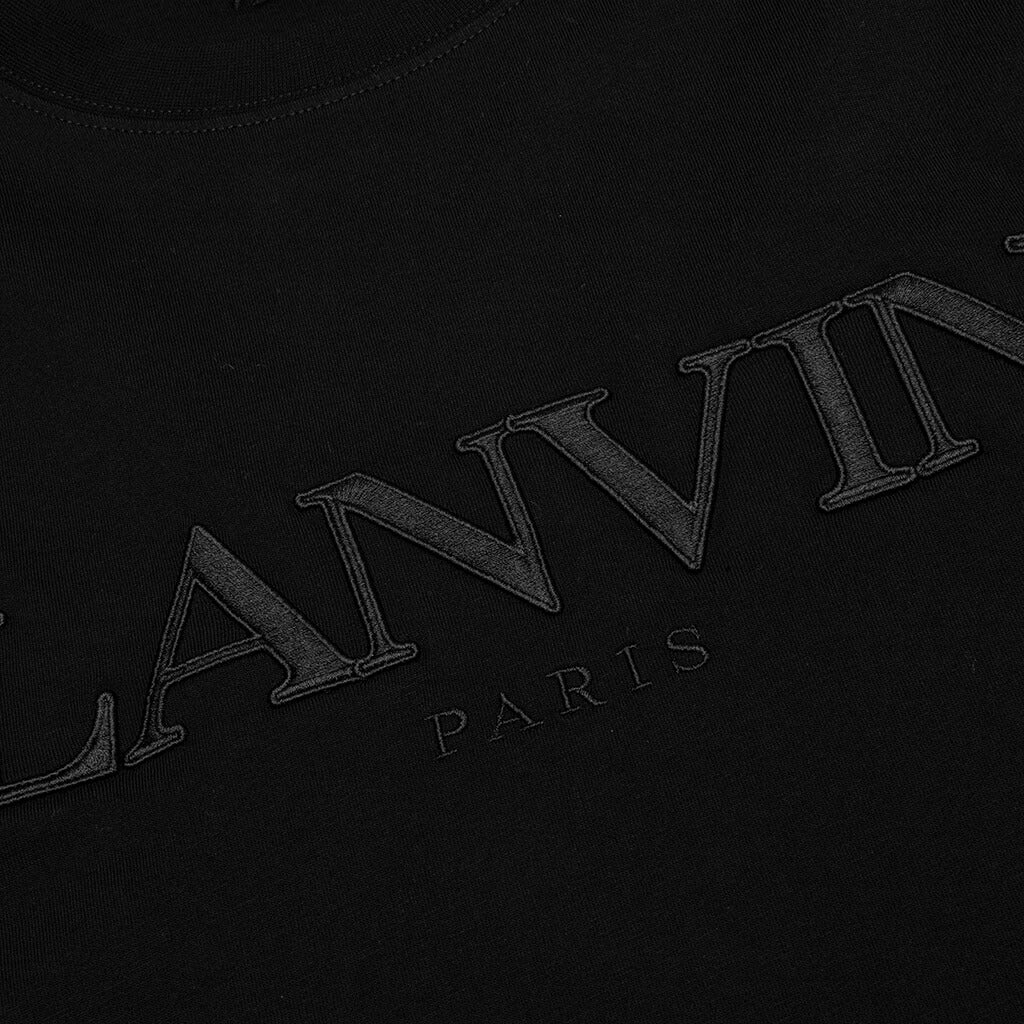 8247 Black Embellished T-Shirt