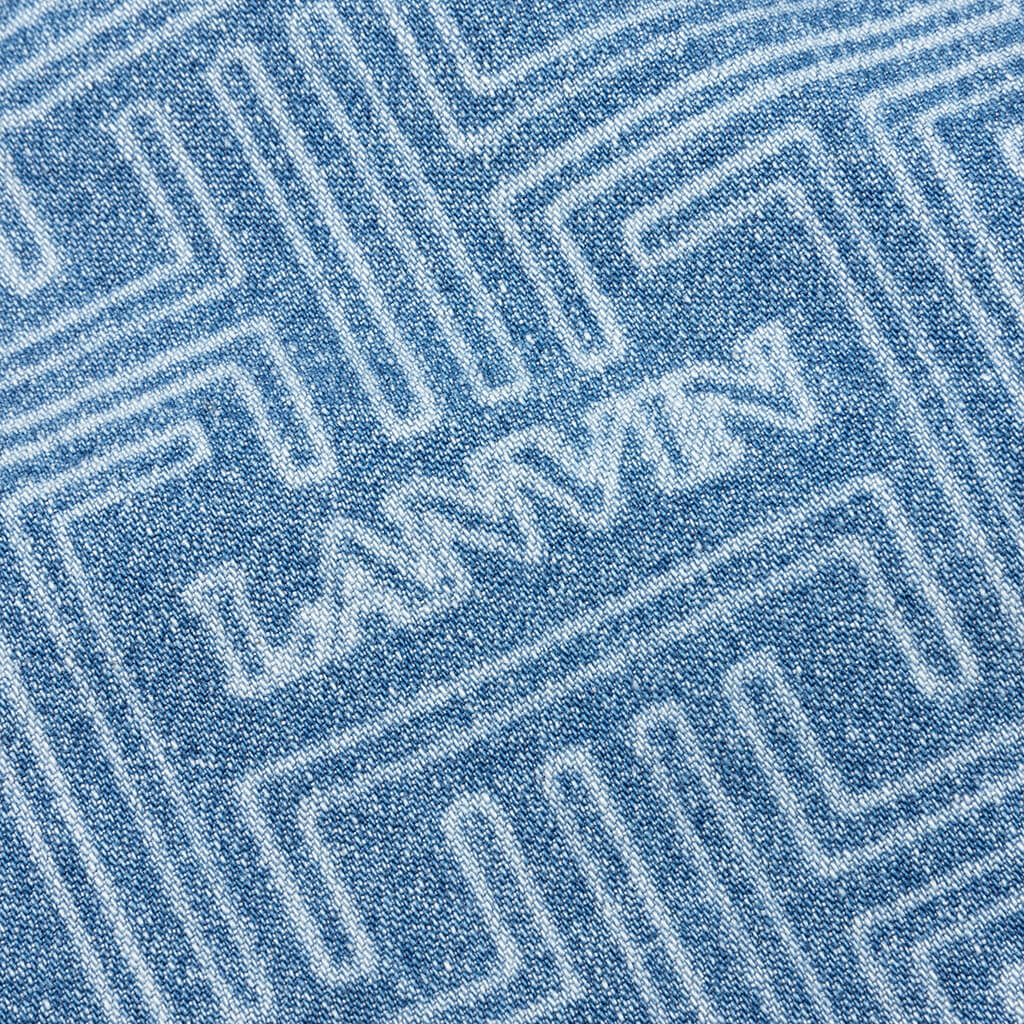 Lanvin Navy & Brown Monogram Denim Jacket Lanvin