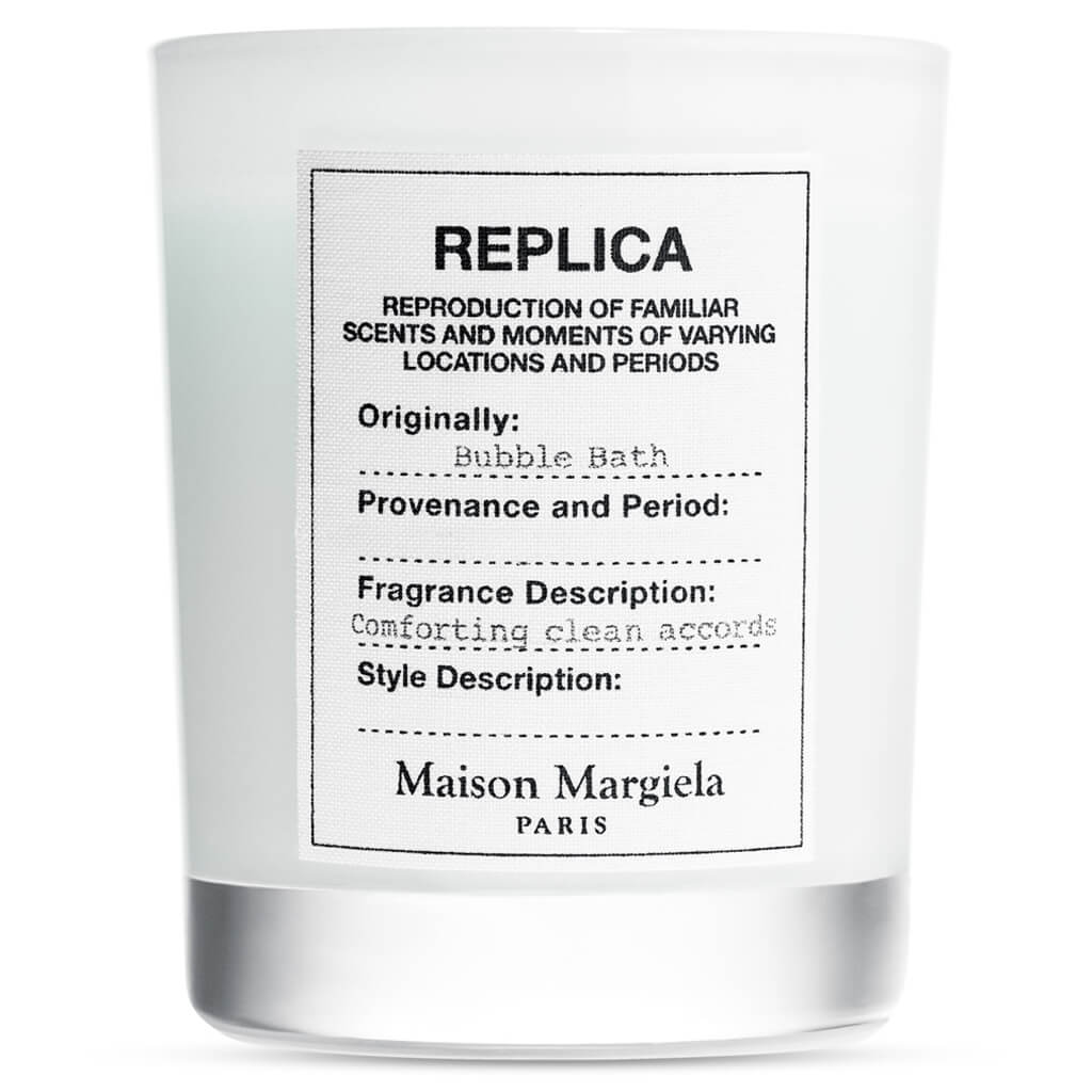 Replica Bubble Bath Candle Feature