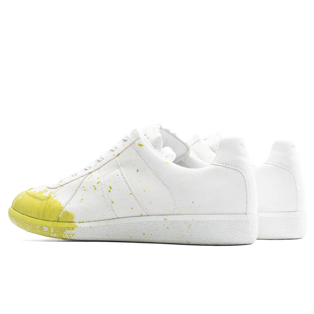 Paint Splatter Sneakers - White/Cedro Feature Paint Splatter Sneakers - White/Cedro Feature