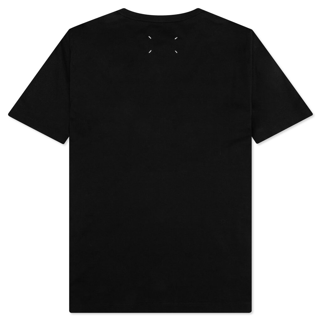 Numeric Logo Mako Cotton T-Shirt - Black – Feature