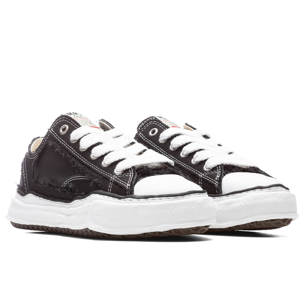 Peterson Low OG Sole Broken Canvas Sneaker - Black – Feature
