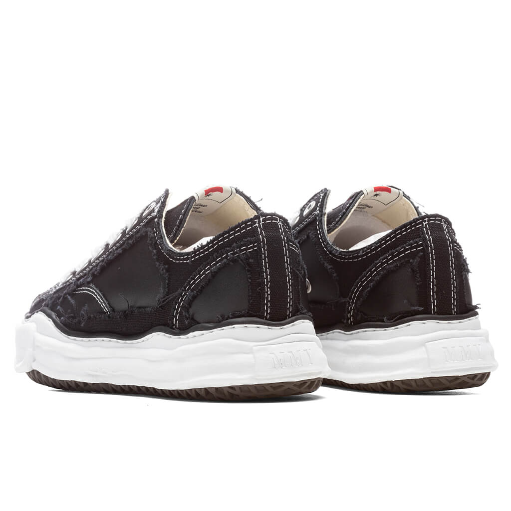 Peterson Low OG Sole Broken Canvas Sneaker - Black – Feature