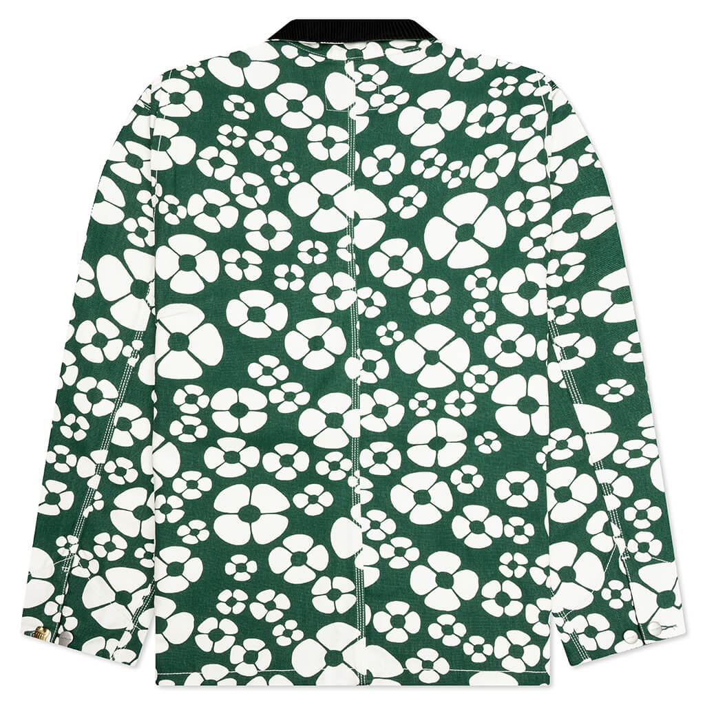 Marni Green & White Carhartt WIP Edition Floral Jacket Marni