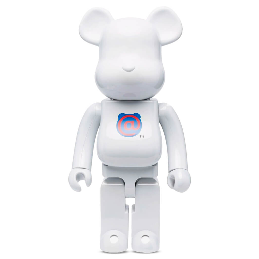 1st Model White Chrome 400% BE@RBRICK