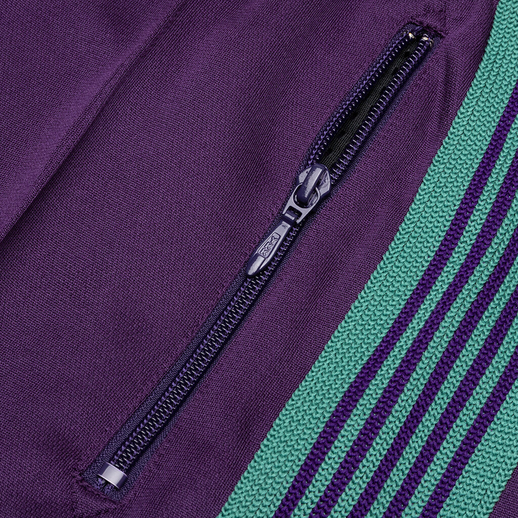 Narrow Track Pant - Eggplant