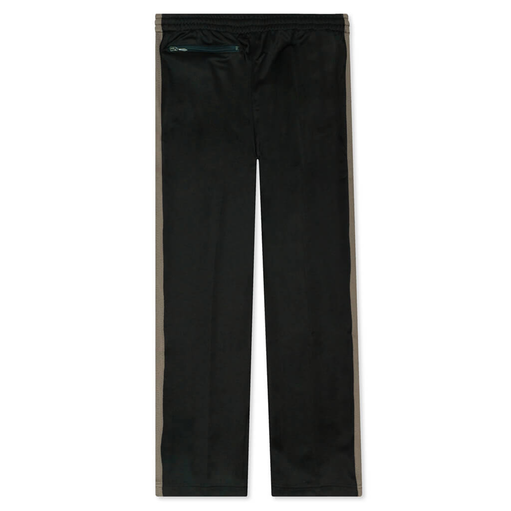 Poly Smooth Narrow Track Pant - Dark Green