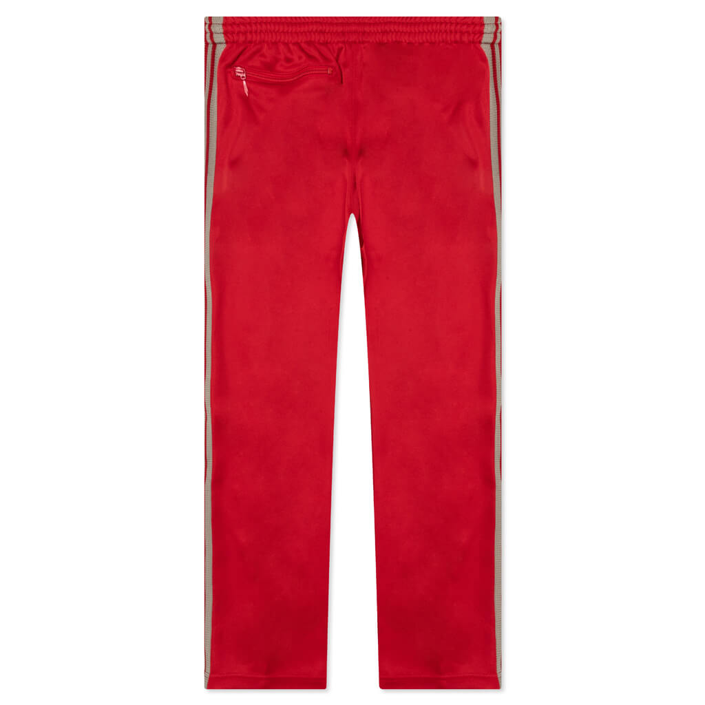 Poly Smooth Narrow Track Pant - Red – Feature