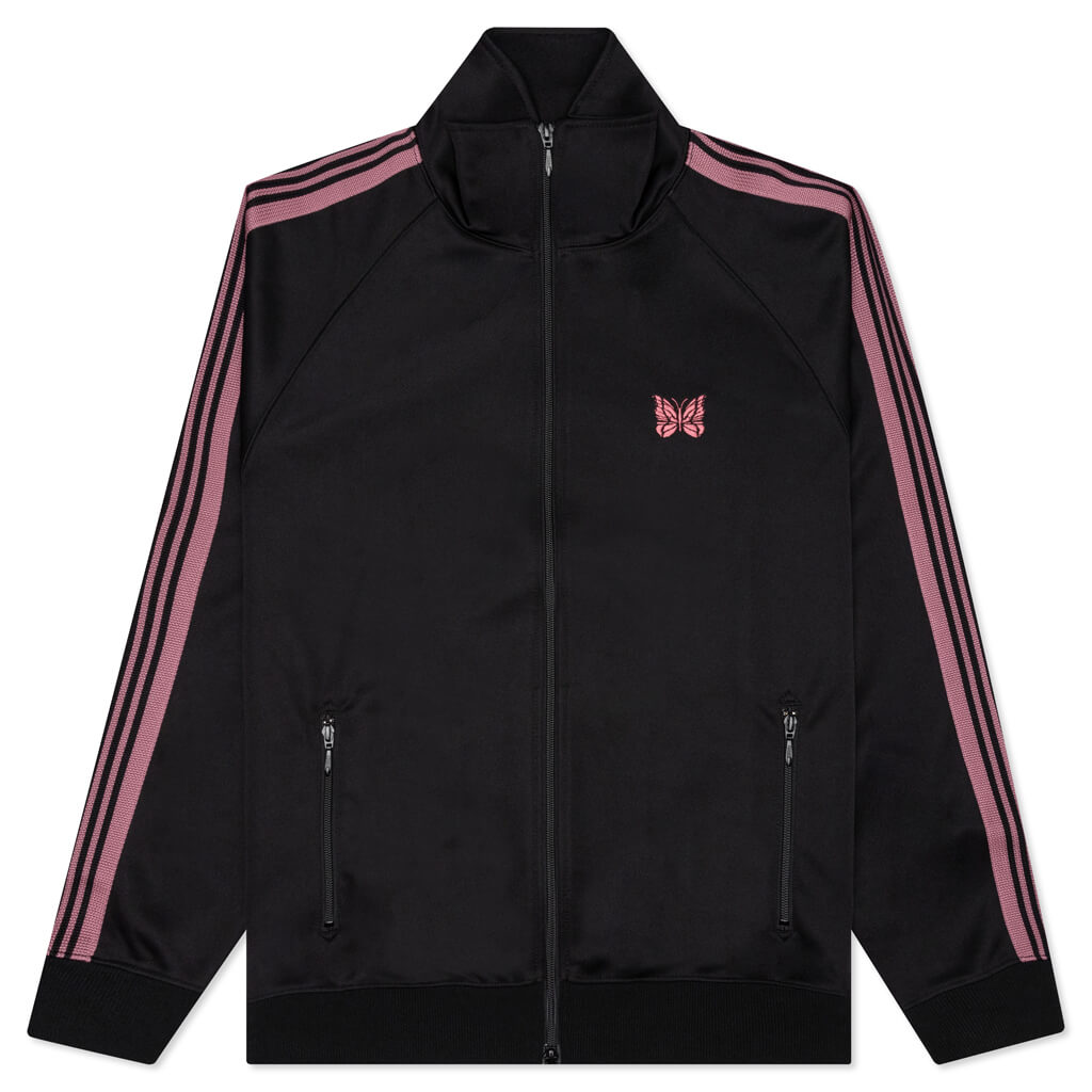 Poly Smooth Track Jacket - Black