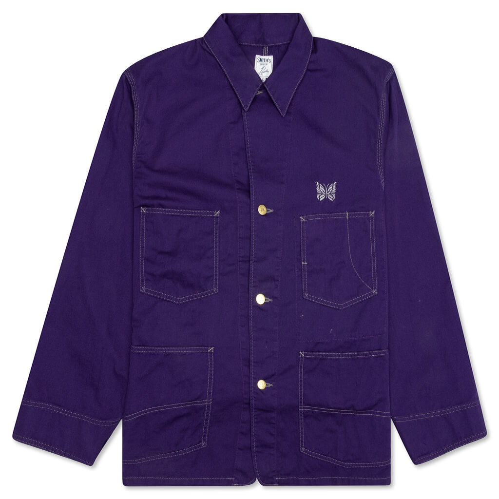 Needles x SMITH'S Cotton Twill Coverall - Purple – Feature