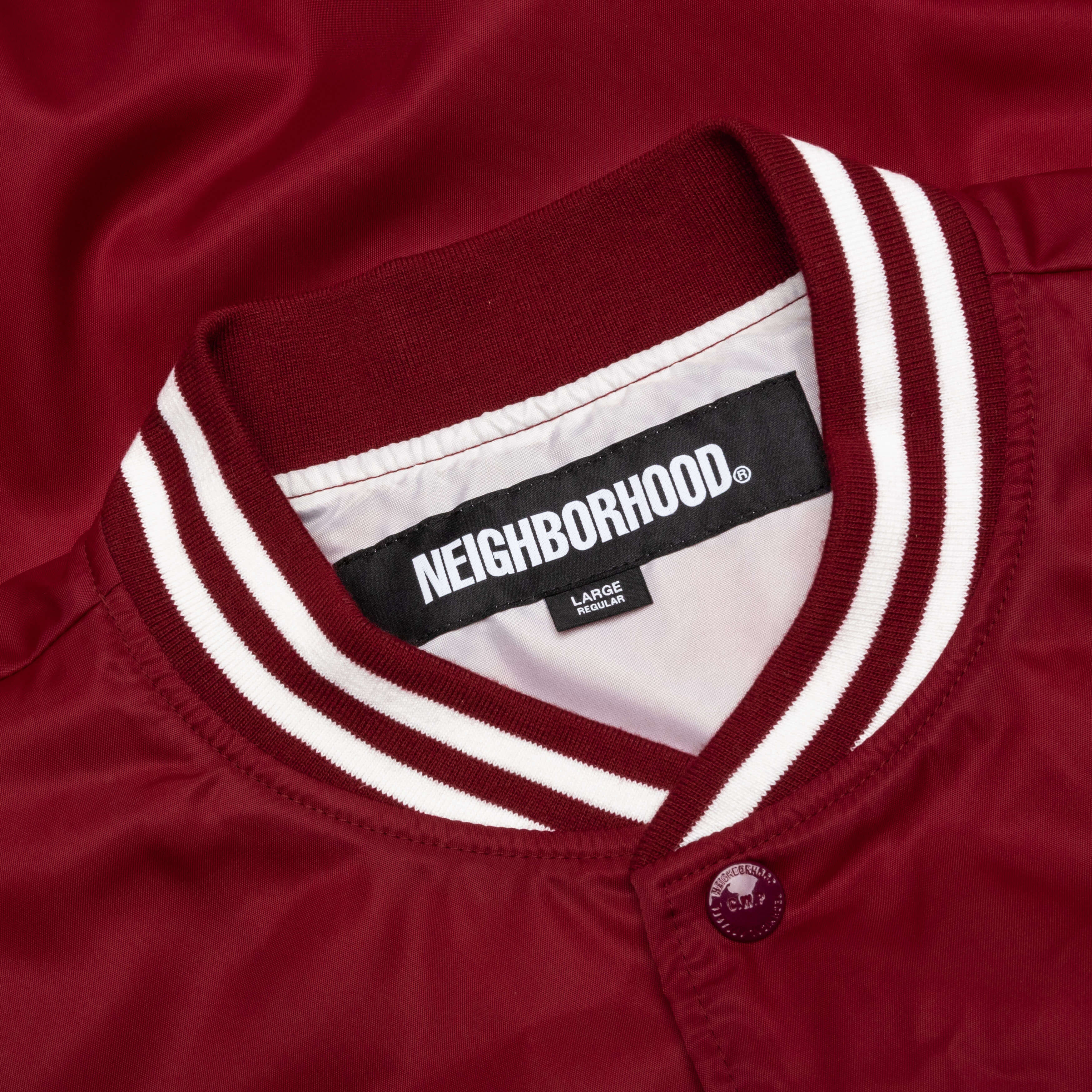 Baseball Jacket - Burgundy – Feature