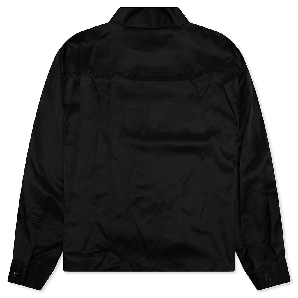 Bicolor Rayton L/S Shirt - Black