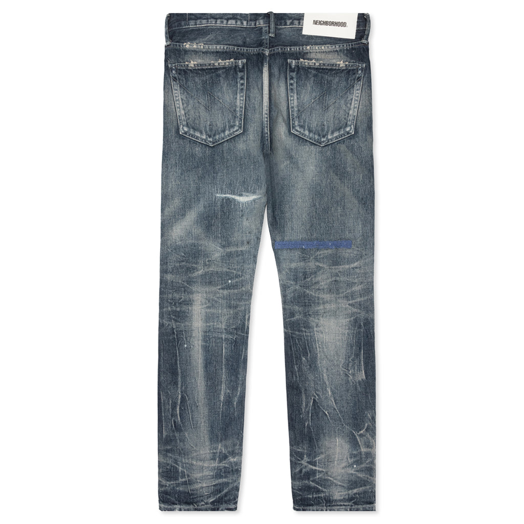 Block Savage DP Narrow 14OZ-PT Denim - Indigo